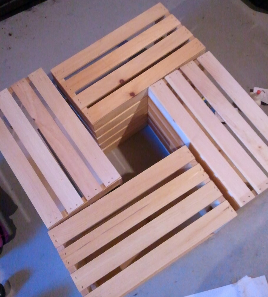 Изделия из реек своими