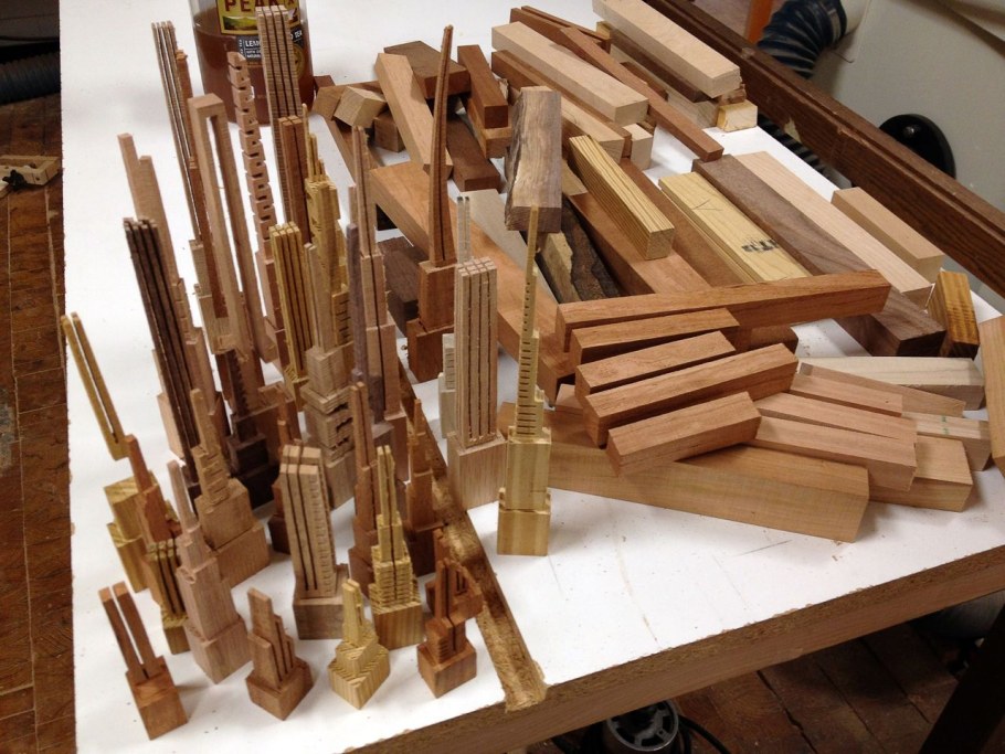 Кресло из реек