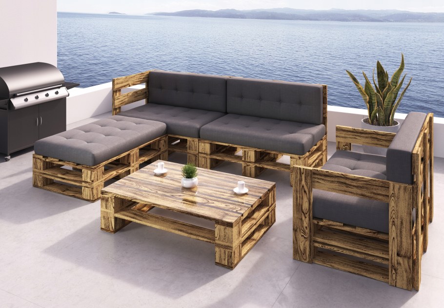 Садовая мебель из паллет