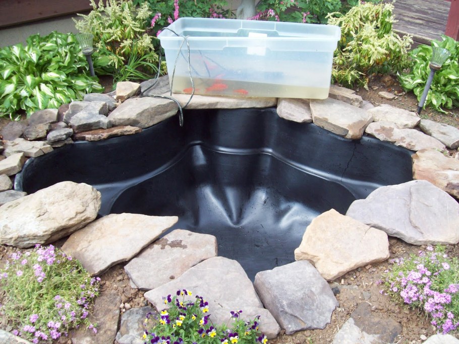Пластиковые водоемы для дачи