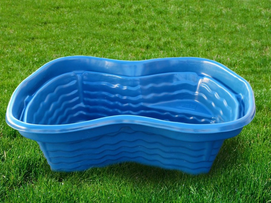 Пруд садовый пластиковый черный 500n (1850 х 1400 х 500)