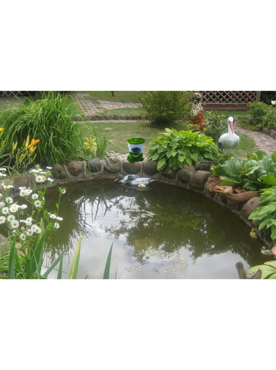 Искусственный пруд на даче