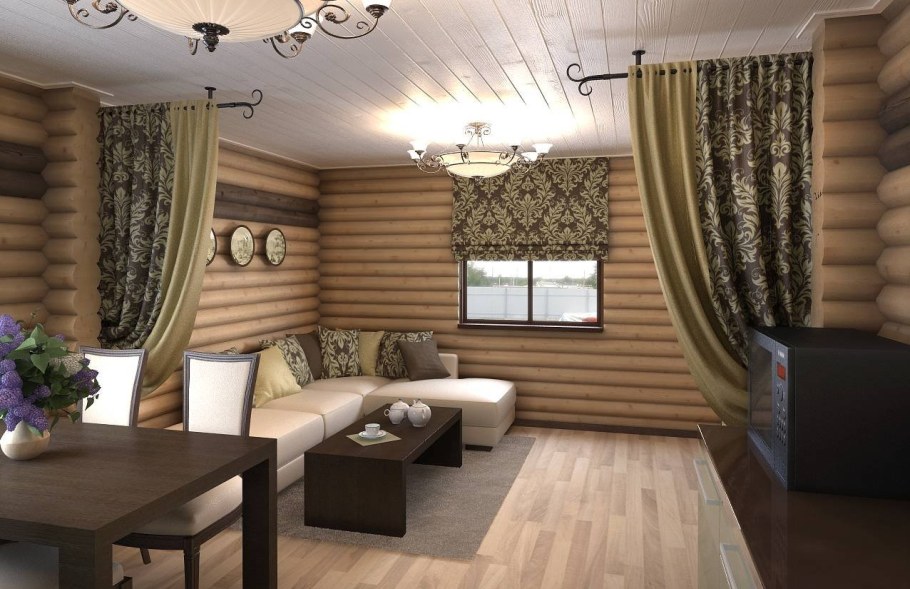 Шторы на дачу