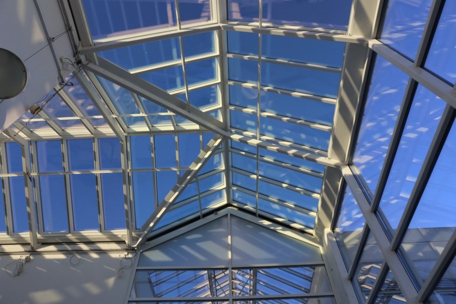 Зенитные фонари атриумов