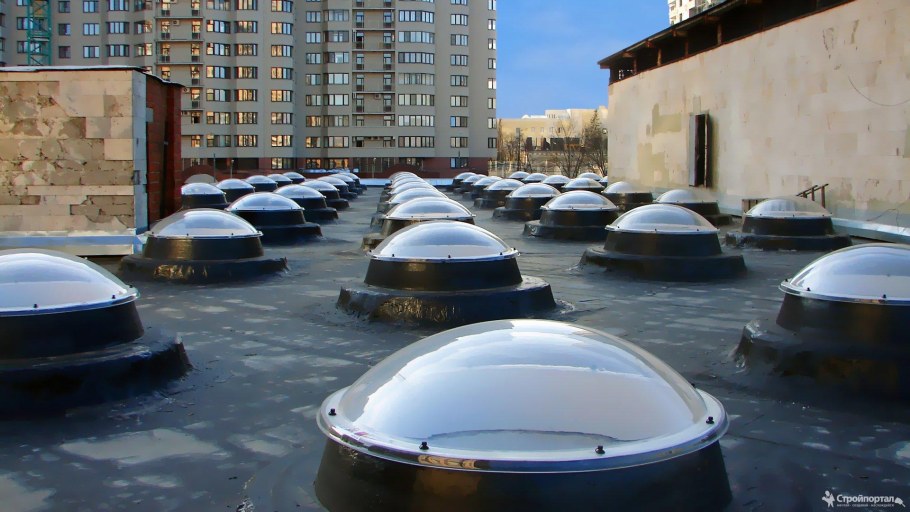 Точечные зенитные фонари