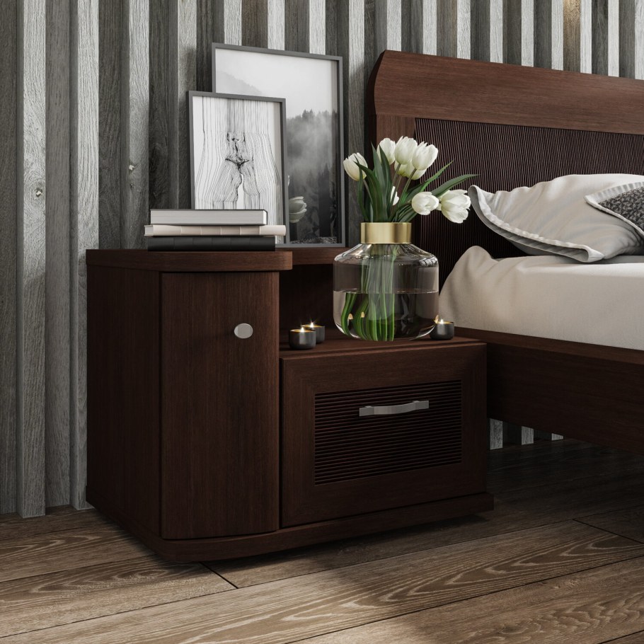 Лазурит тумбочка прикроватная Магна