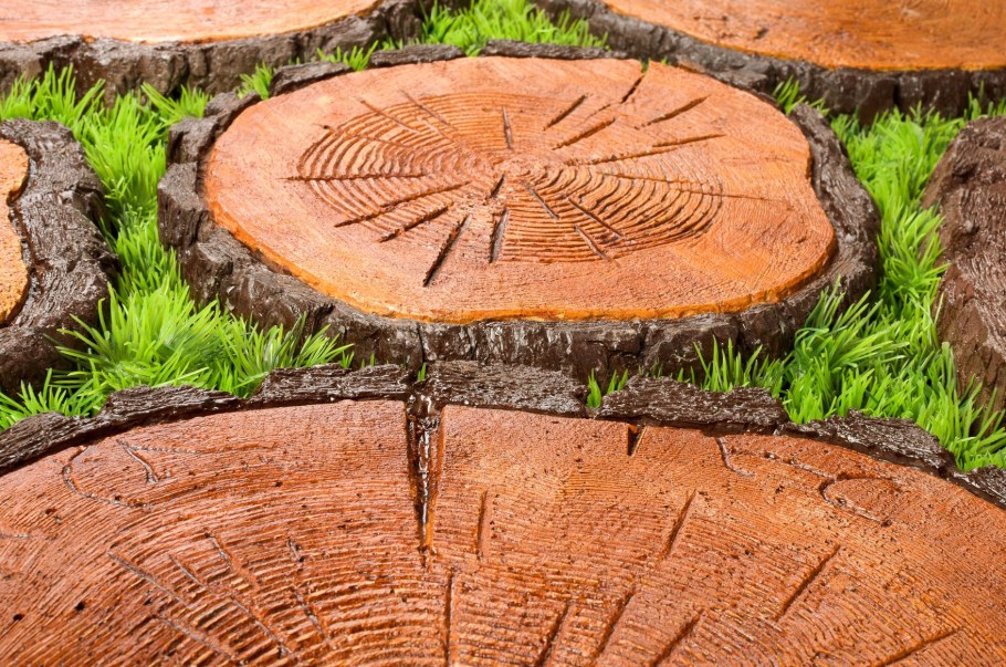 Тротуарная плитка Сосновый спил