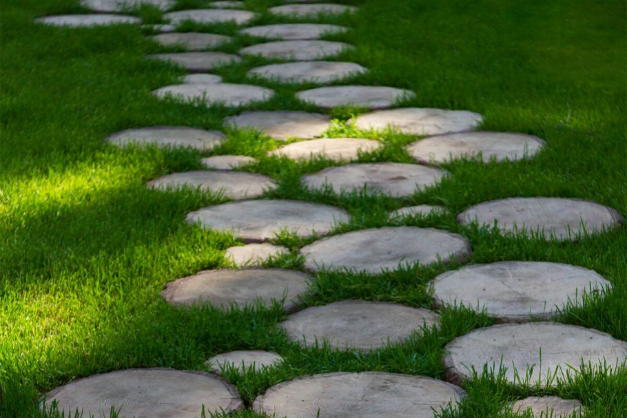 Дорожка из спилов