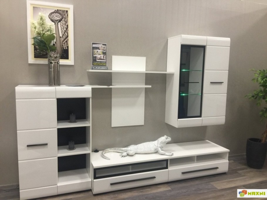 Гостиная лазурит Летиция белая