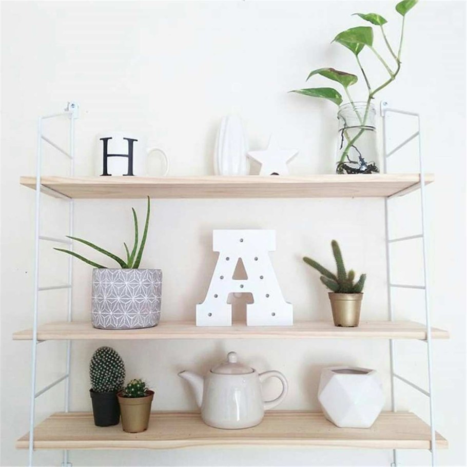 Полка навесная стиль Сканди