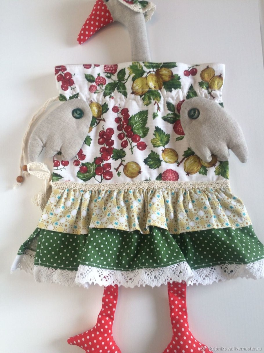 Тильда Гусь пакетница