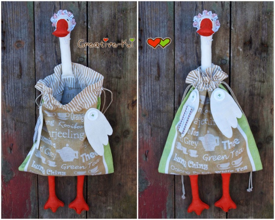 Гусь пакетница Прованс