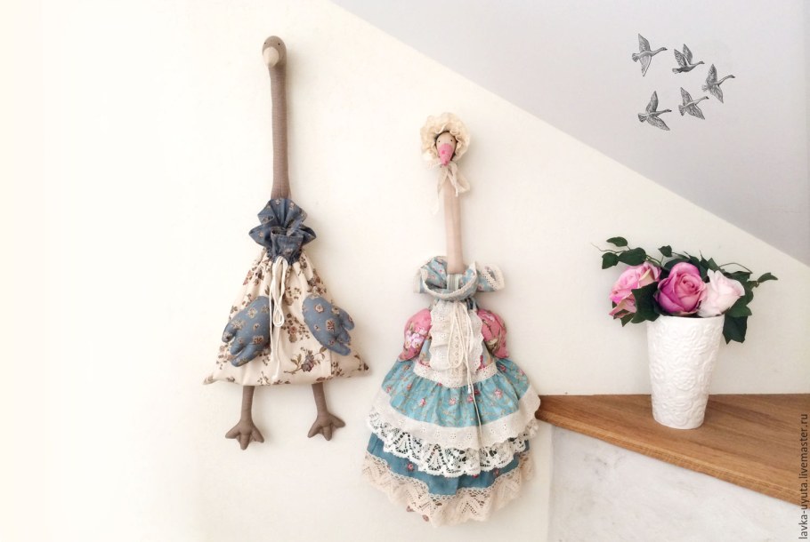 Гусыня пакетница выкройка