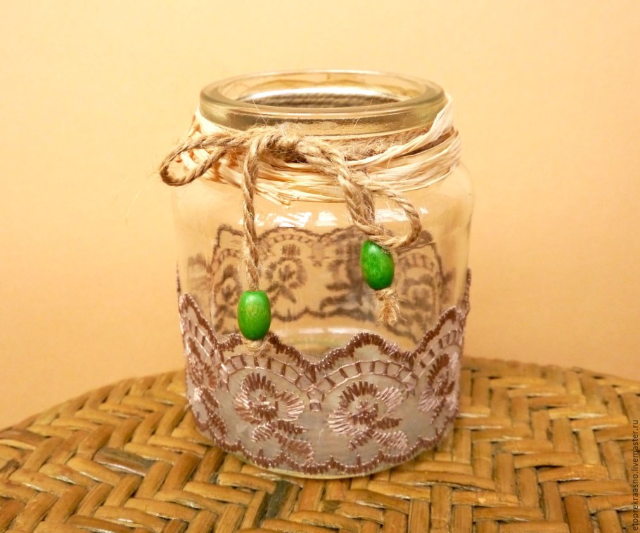 Декоративные баночки