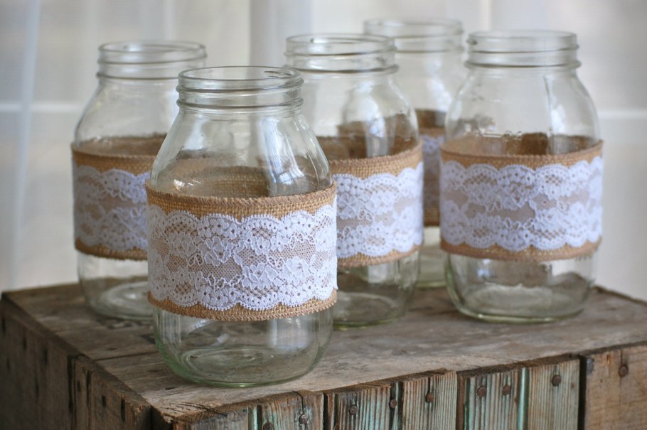 Украшение банок для хранения