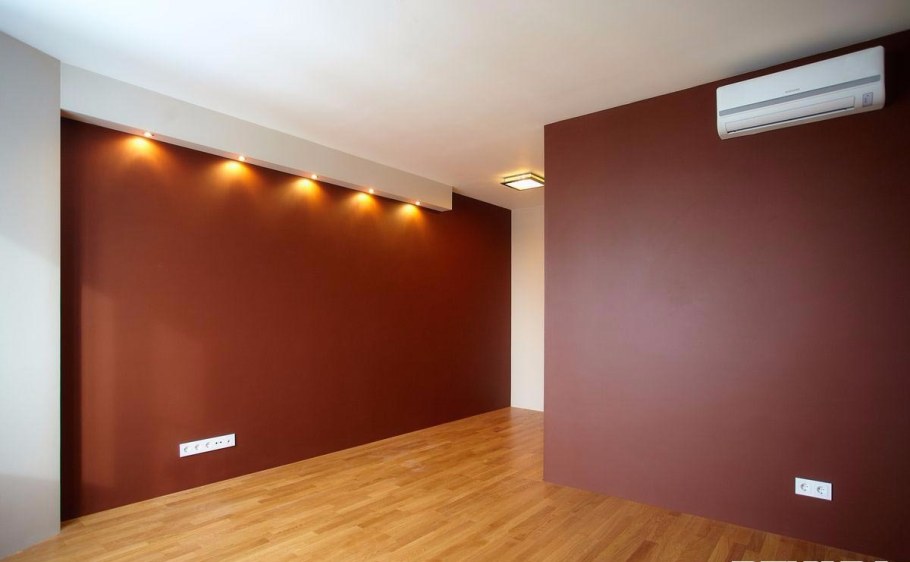 Отделка стен покраска