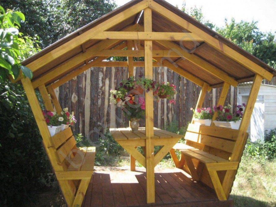 Простая беседка