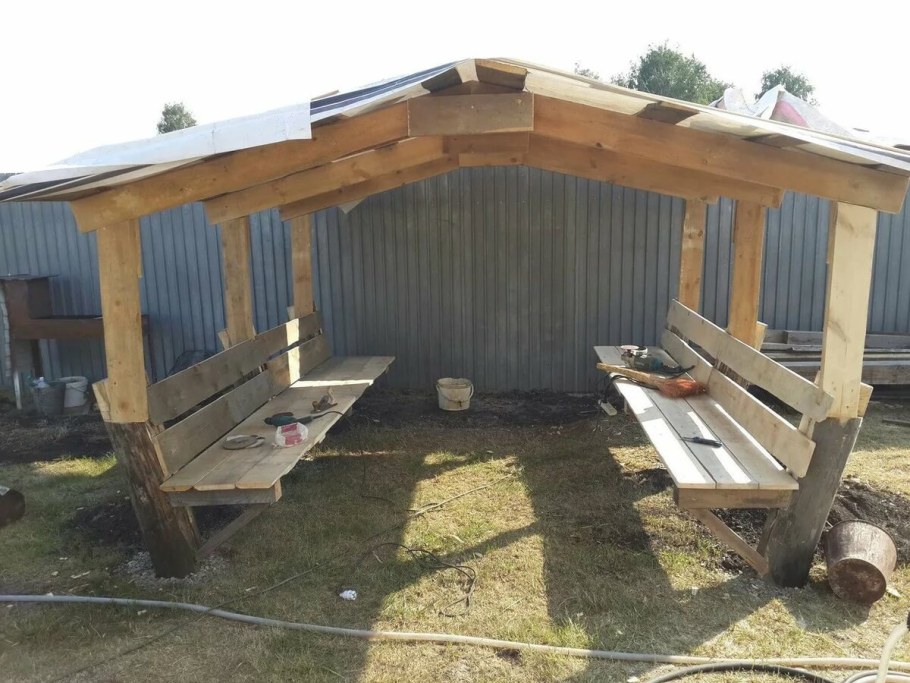 Беседка для дачи