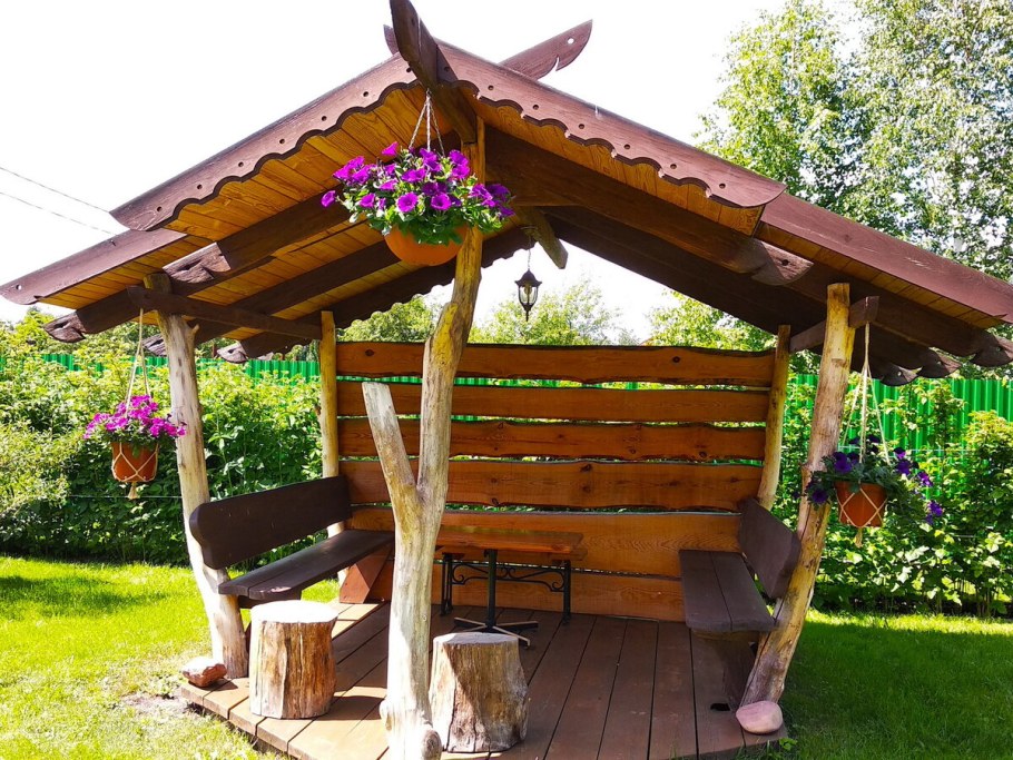 Дачные беседки