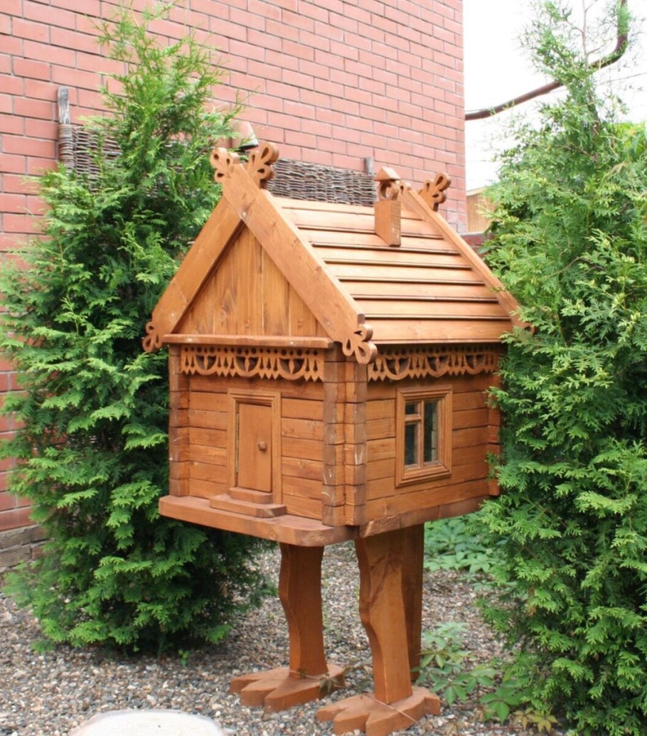 Туалет избушка бабы яги