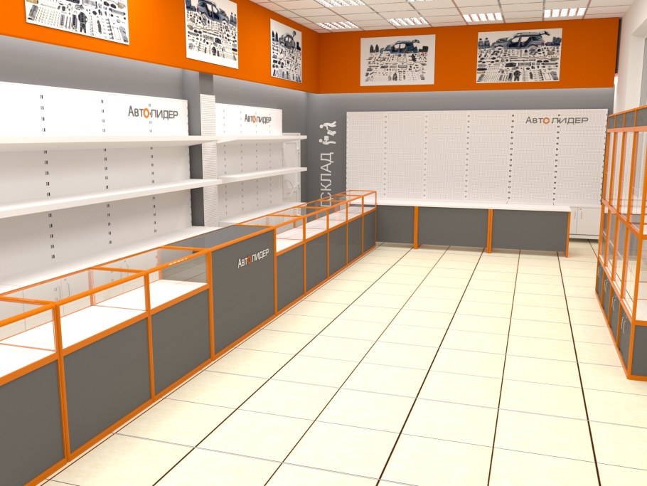 Проект магазина автозапчастей