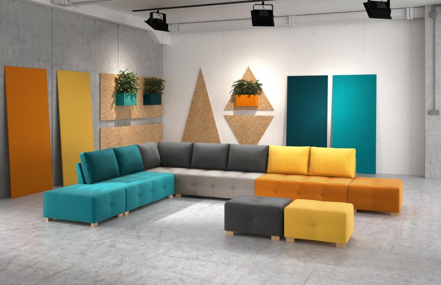 Футуристический диван