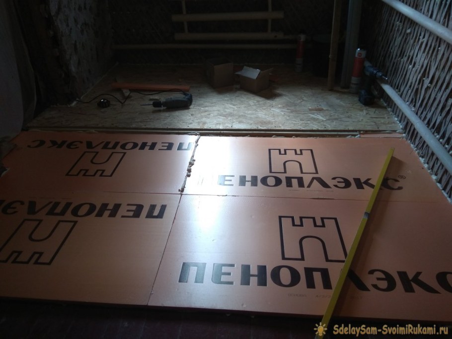 Утепление пола пеноплексом цена за 1 м2 стоимость работы