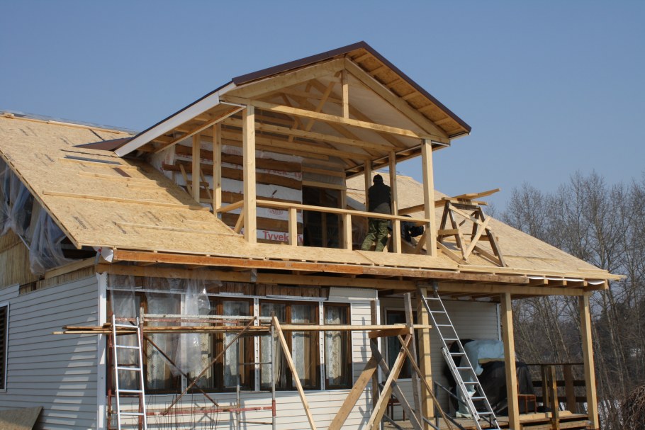 Реконструкция садового домика