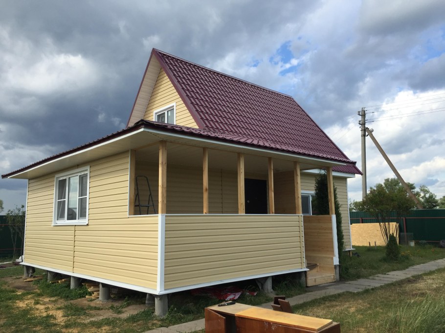 Отделка старого дома из бревна