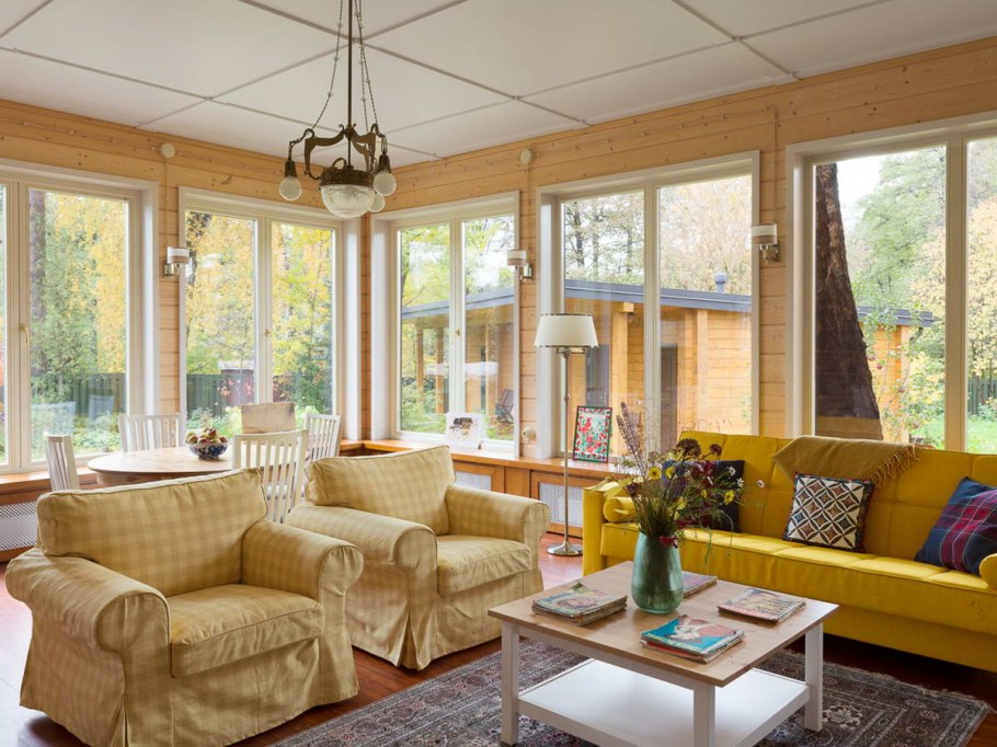 Расширение дачного домика