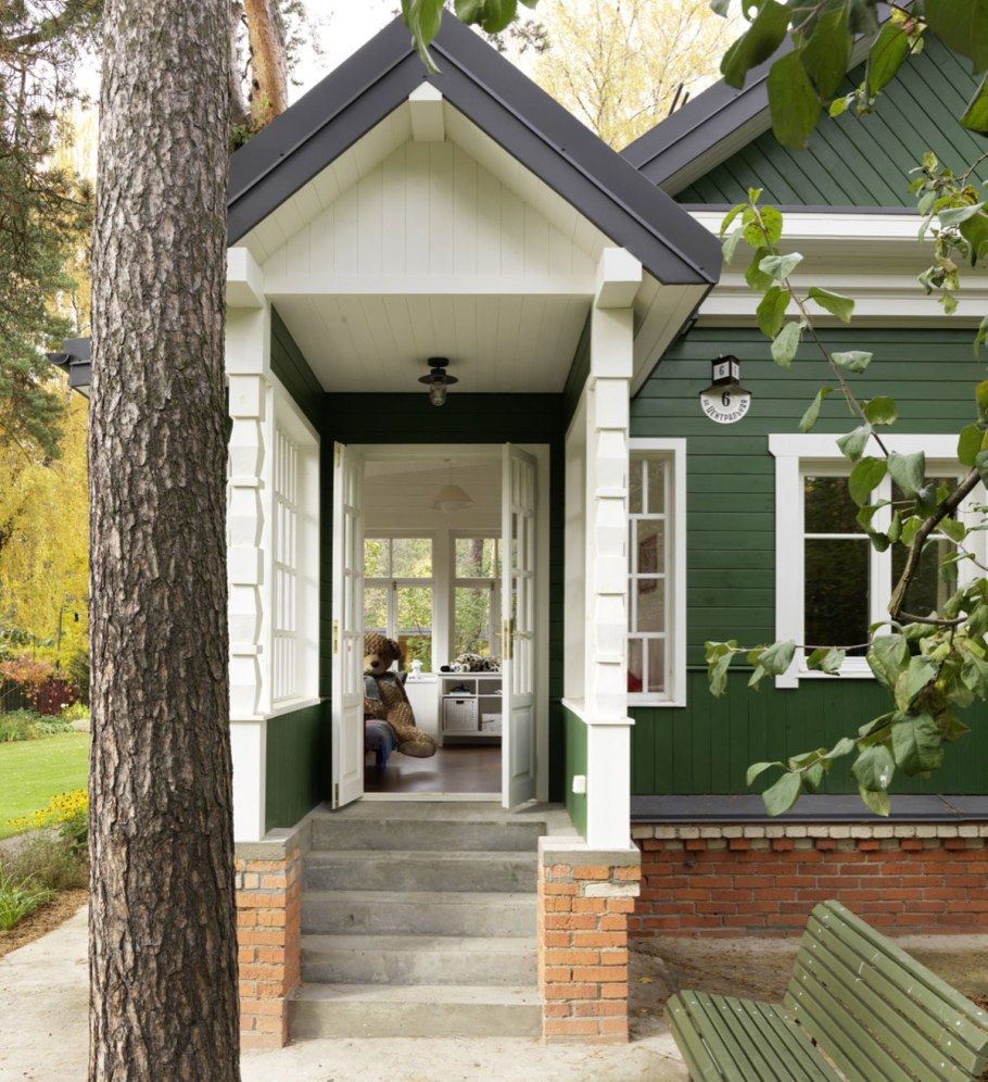 Пристройка к дачному домику