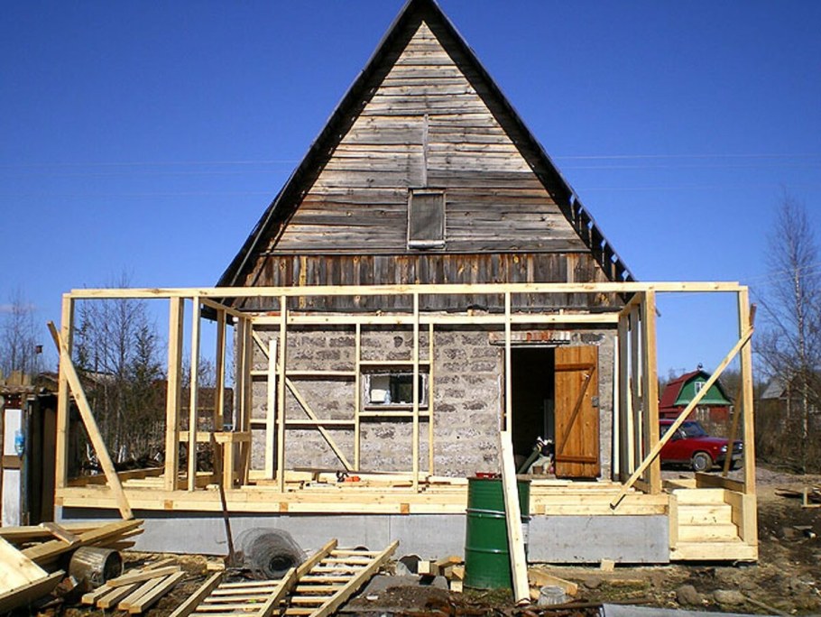 Реконструкция старой дачи