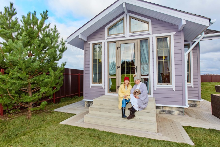 Отделка кухни в каркасном доме