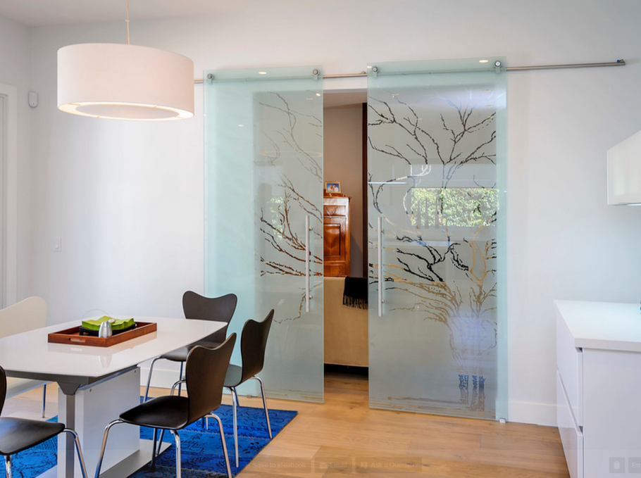 Раздвижные перегородки для зонирования пространства