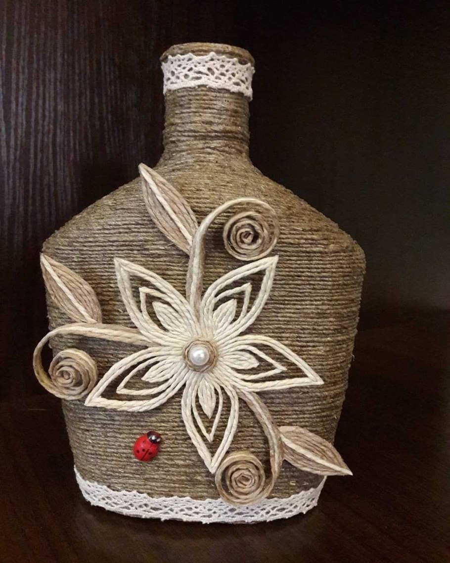 Джутовая филигрань мельница