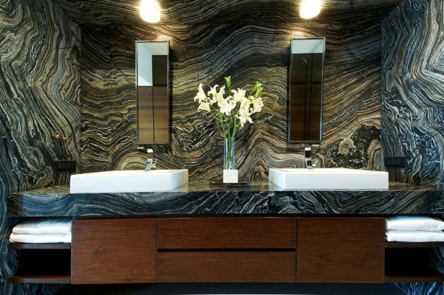 Отделка мрамором