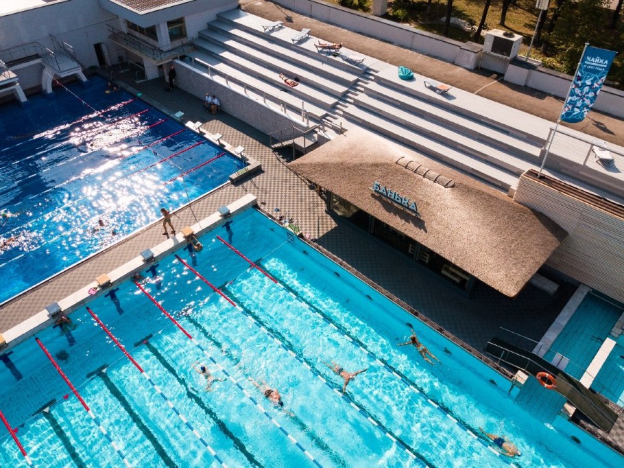 ЗИЛ открытый бассейн в Москве