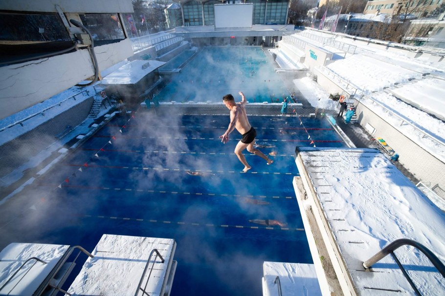 Парк Сокольники бассейн