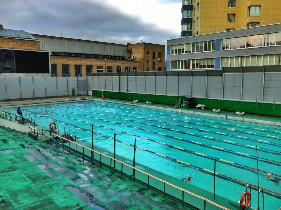 Бассейн Чайка парк культуры