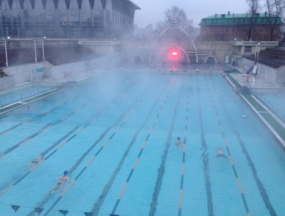Открытый бассейн Речной вокзал