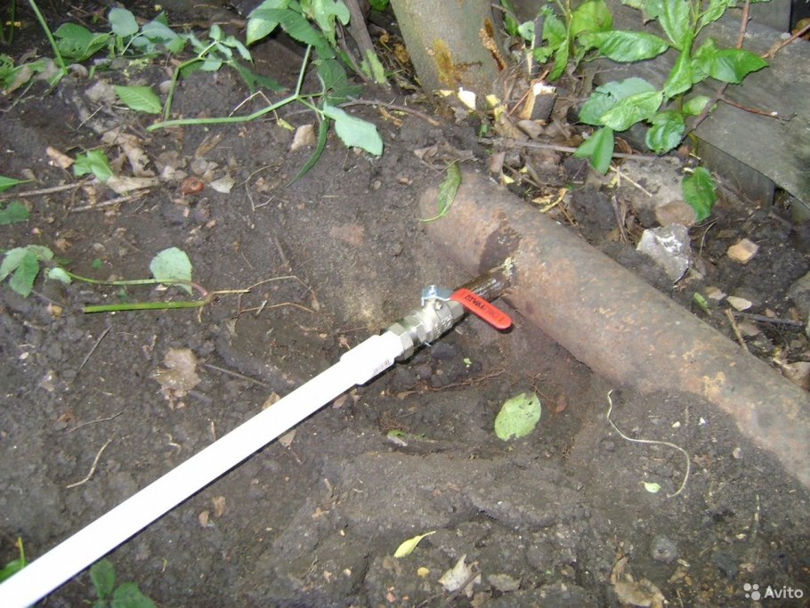 Дачный водопровод из полипропиленовых труб