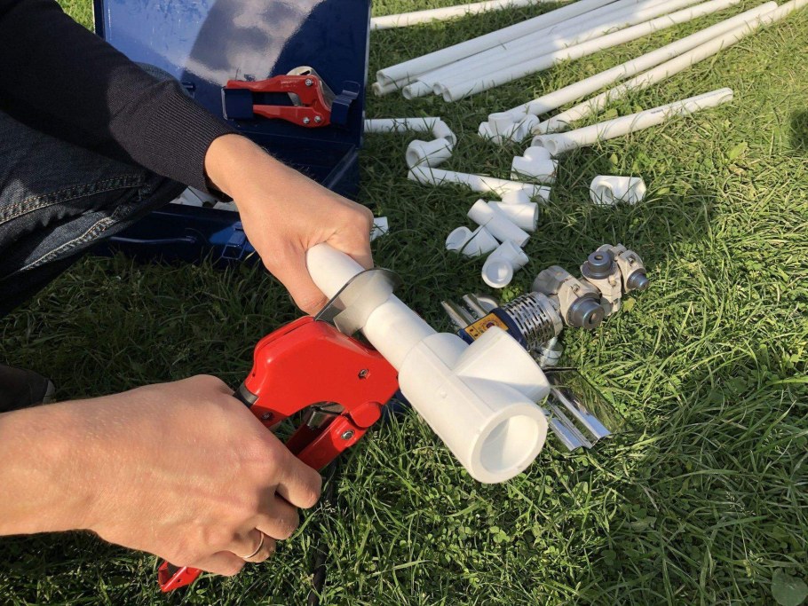 Монтаж трубы полипропиленовой ф20