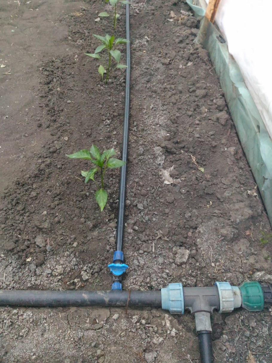 Магистраль трубы 3/4 для полива огорода