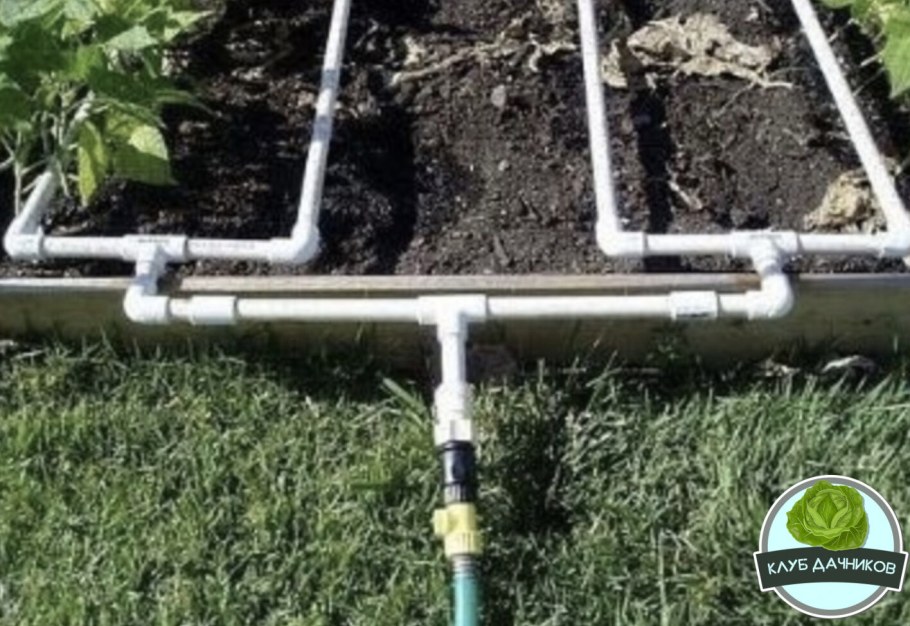 Летний водопровод из трубы ПНД 20