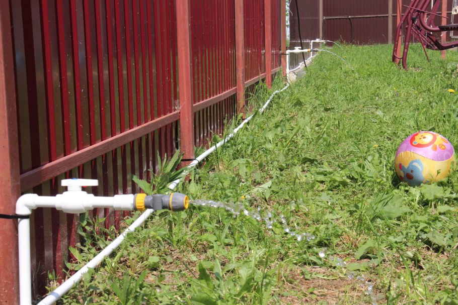 Летний водопровод на даче