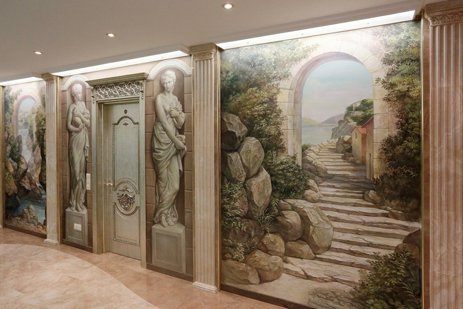 Фрески на гибком Камне