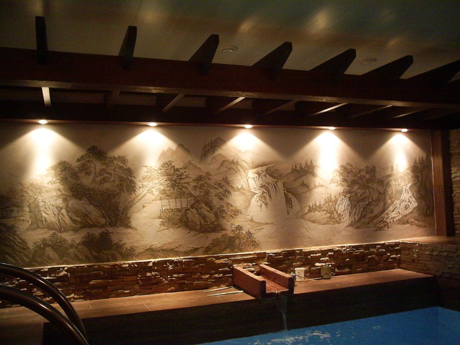 Фреска по сухой штукатурке