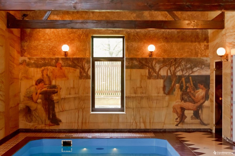 Фреска для бассейна