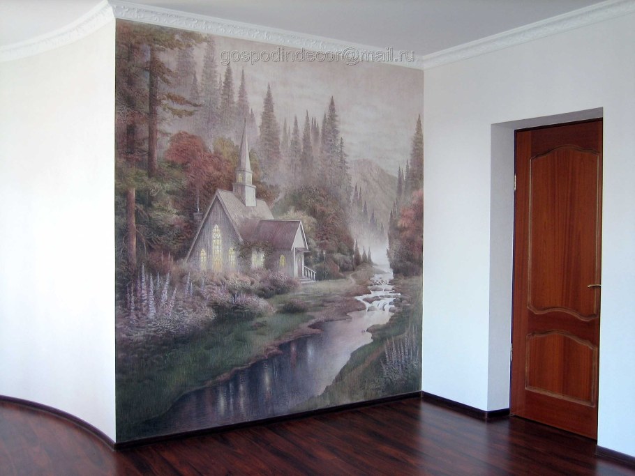 Декоративная роспись стен