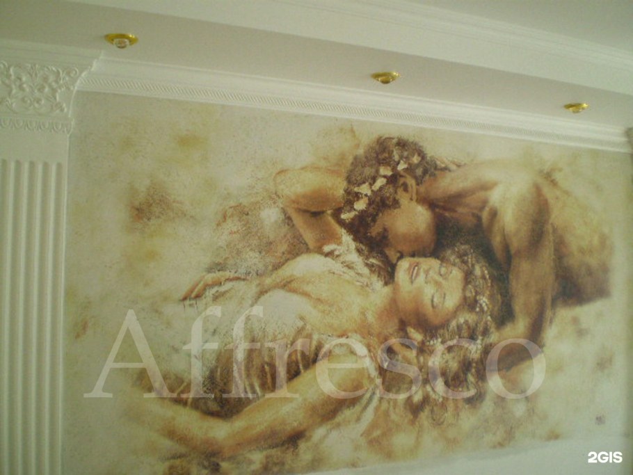 Барельеф в интерьере